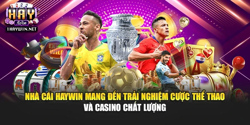 Haywin mang đến trải nghiệm cược thể thao và casino chất lượng Haywin mang đến trải nghiệm cược thể thao và casino chất lượng